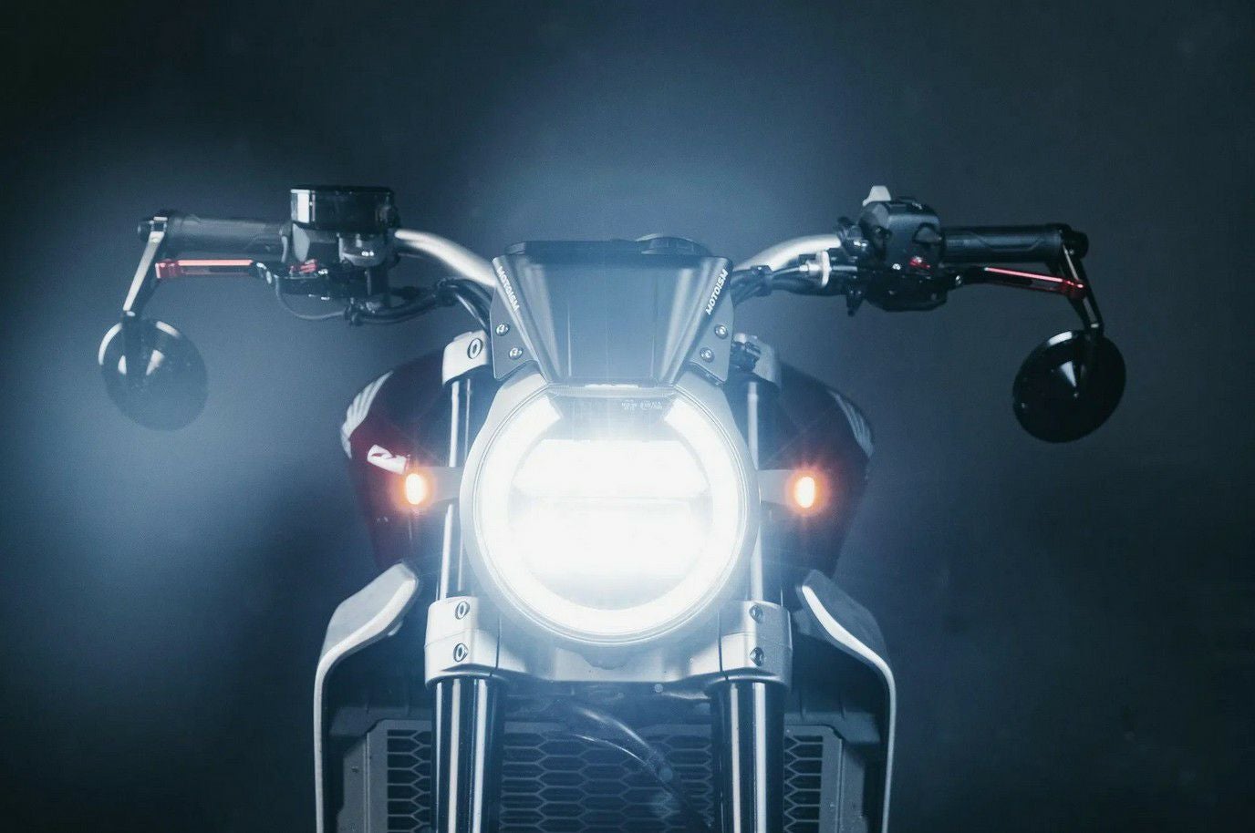 CB650R LED ウインカー＆ポジションライト フォーククランプ タイプ3
