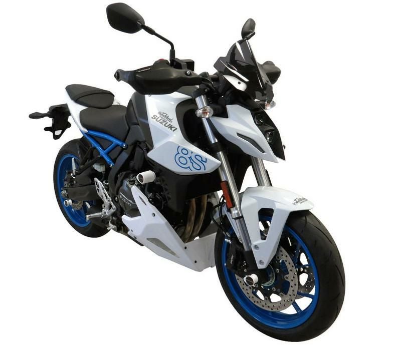 GSX-8S アンダーカウル ホワイト/シルバーメッシュ POWERBRONZE