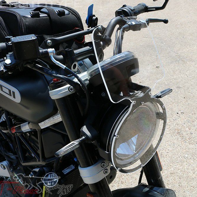 スヴァルトピレン/ヴィットピレン 401 ヘッドライトガード＆スクリーン T-Rex Racing_1