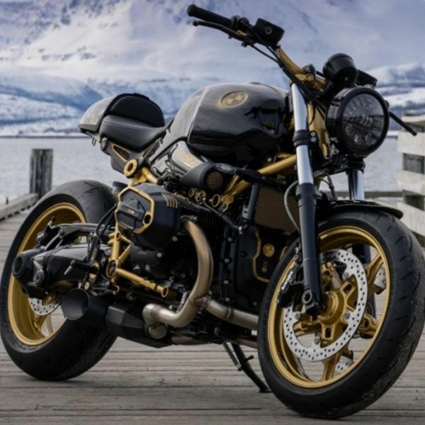 BMW RnineT フルエキゾースト マフラー シルバー FCRオリジナル