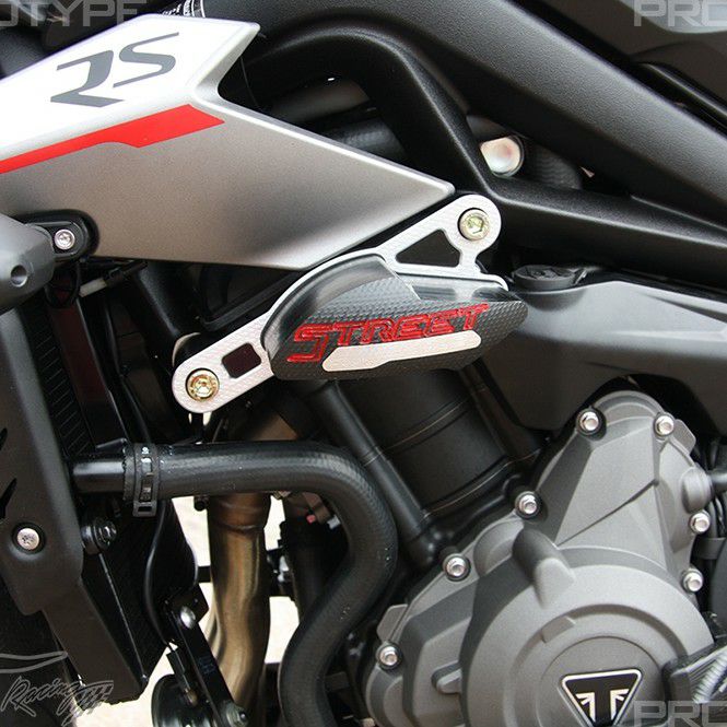 SW-MOTECH ウィンドスクリーン シルバー Triumph ストリートスクラン