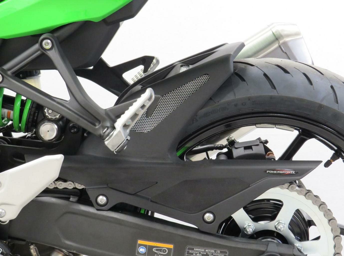 ZX-4R SE/RR 23～ZX25R/SE 20～ リアフェンダー HUGGER POWERBRONZE
