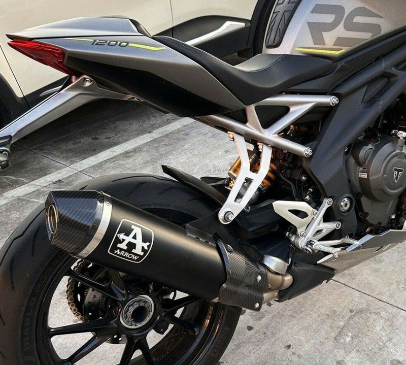 スピードトリプル1200RS/RR 21- スリップオンマフラー EURO5 アルミ 