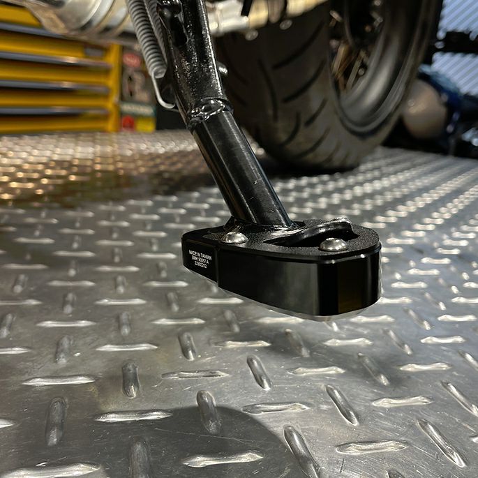 RnineT サイドスタンド アダプター 10mm エクステンション DKdesign