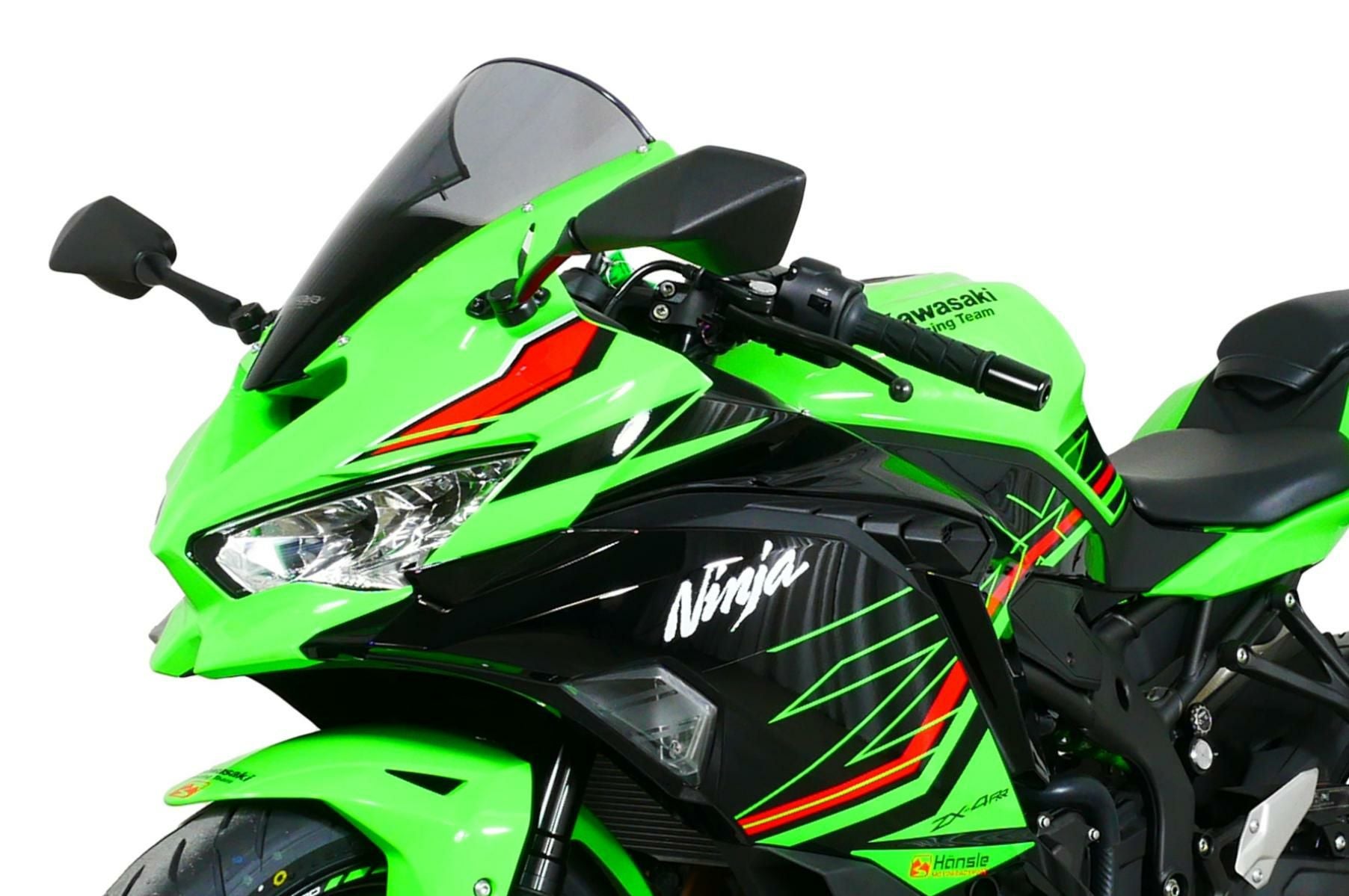 Zx4rr zx425rr. MRAスクリーン　スモーク ZX-4R SE/RR 2024～ スクリーン レーシング スモーク MRA | バイク