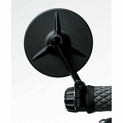 T100 T120 スピードツイン900/1200 ストリートツイン等 Eマーク付き バーエンドミラー ”TRILINE”  Motone_1