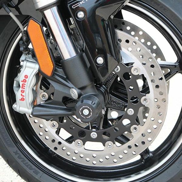 カワサキH2/H2R/ZX-6R/ZX-10R/RR/ZX-14R/1400GTR フロントアクスル