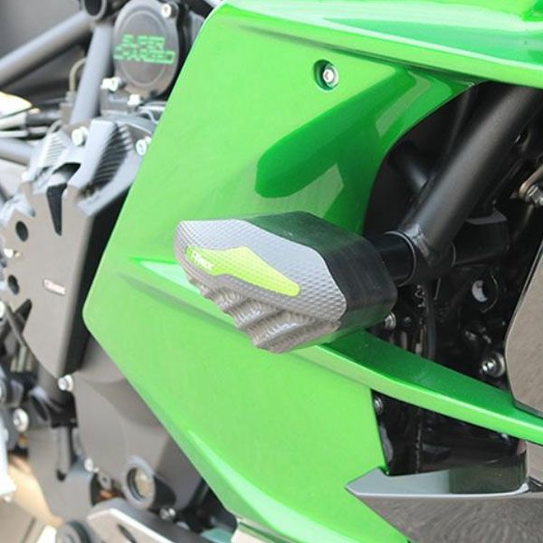 カワサキH2 SX SE ノーカット フレームスライダー T-REX レーシング