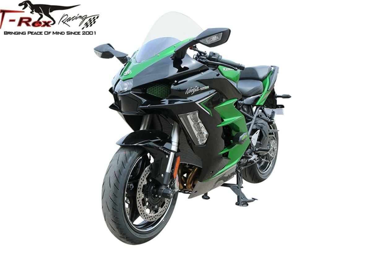 カワサキH2 SX SE ノーカット フレームスライダー T-REX レーシング