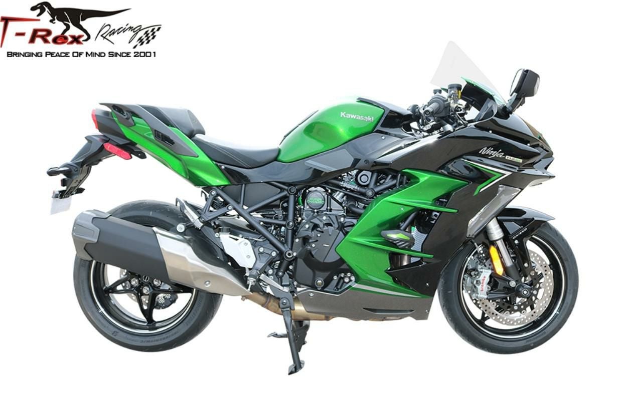 カワサキH2 SX SE ノーカット フレームスライダー T-REX レーシング