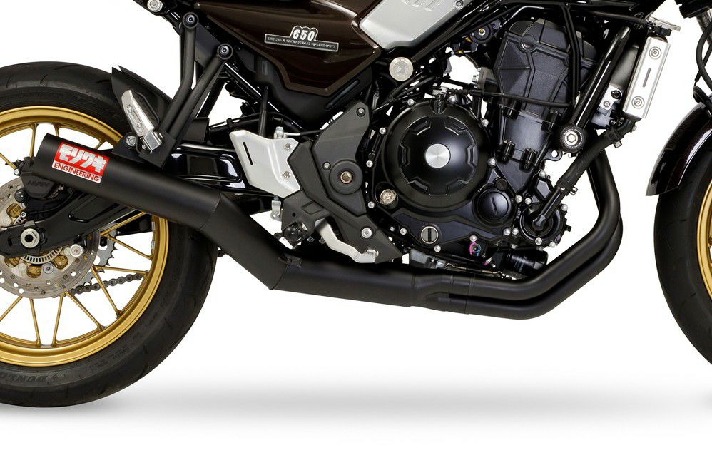 Z650RS 22- フルエキゾーストマフラー ONE-PIECE BLACK モリワキ