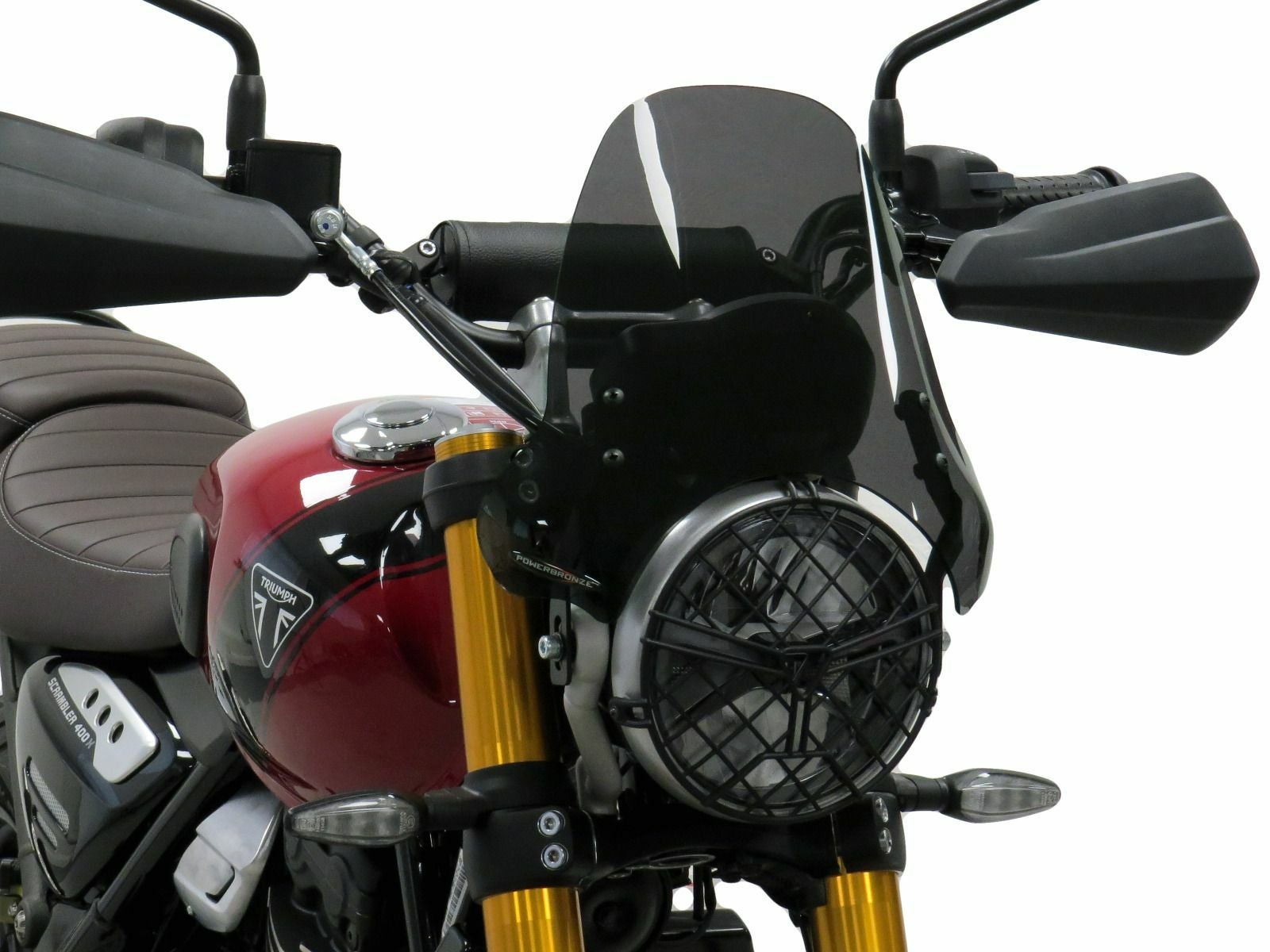トライアンフ スピード400 スクランブラー400X スクリーン 