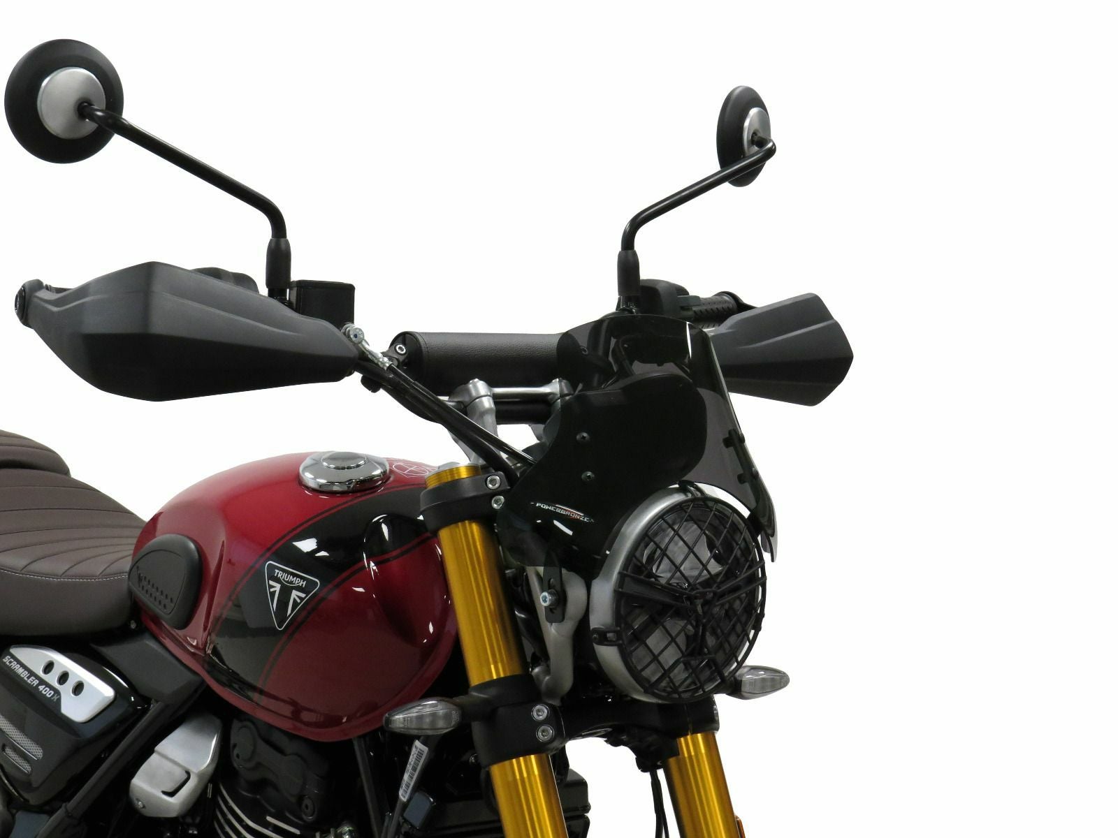 トライアンフ スピード400 スクランブラー400X スクリーン 