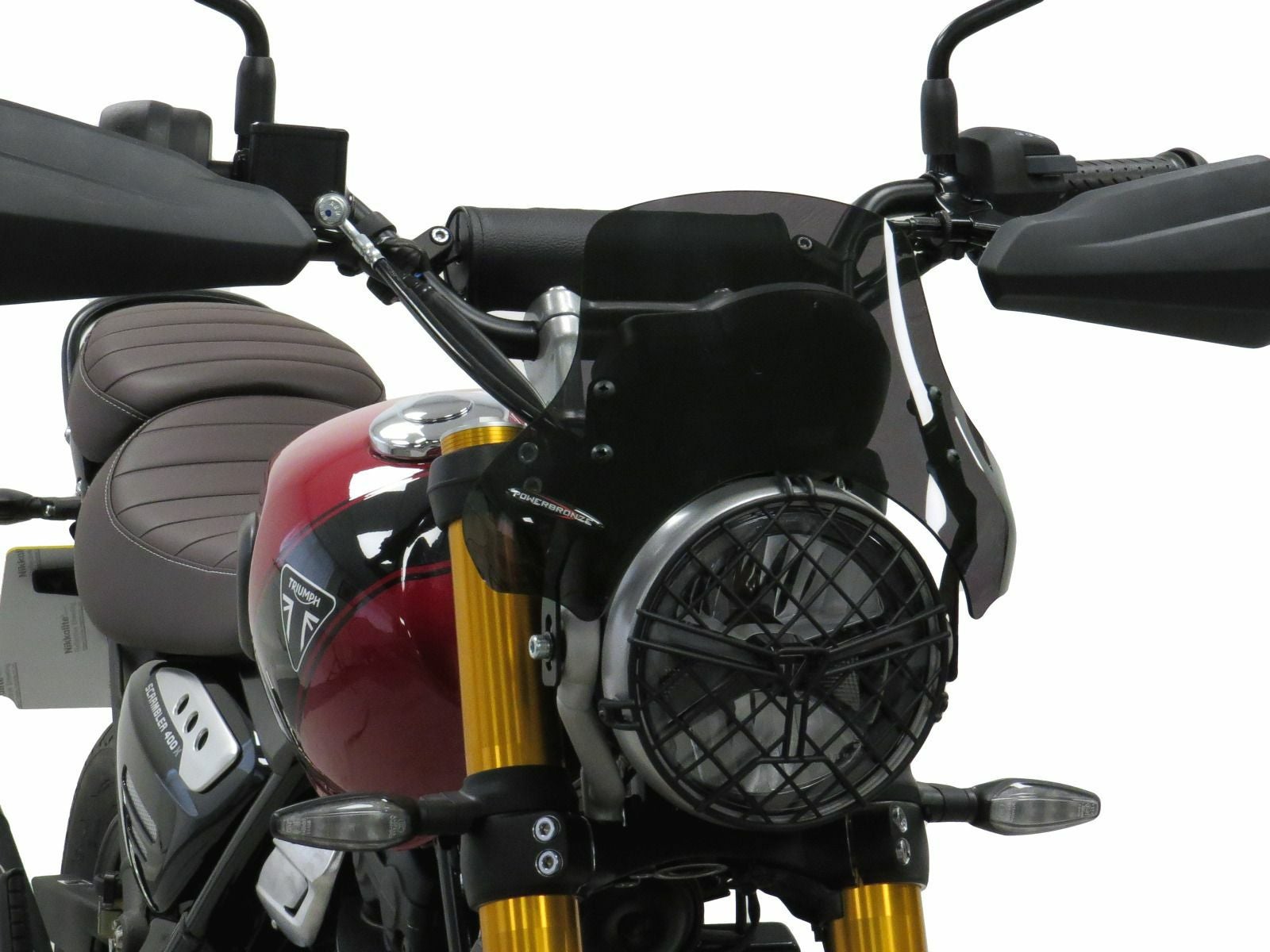 トライアンフ スピード400 スクランブラー400X スクリーン 