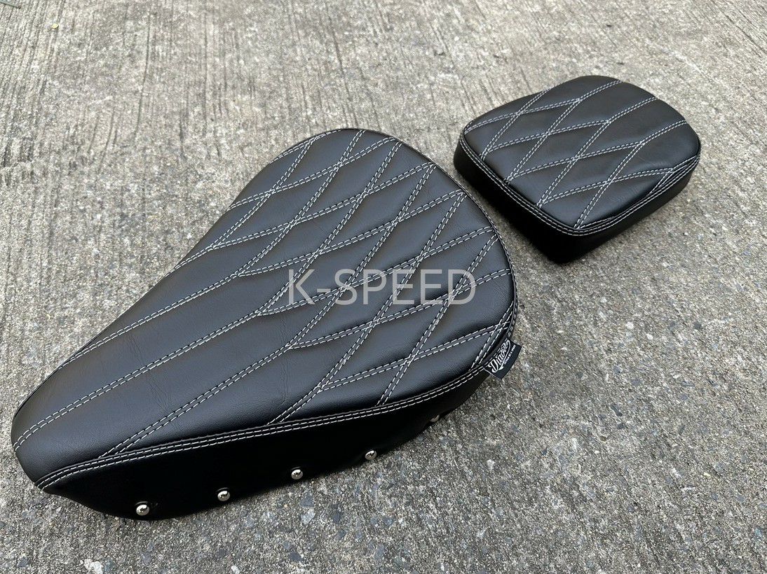 スーパーカブ C125 前後 シート Diabolus Special ブラック K-SPEED