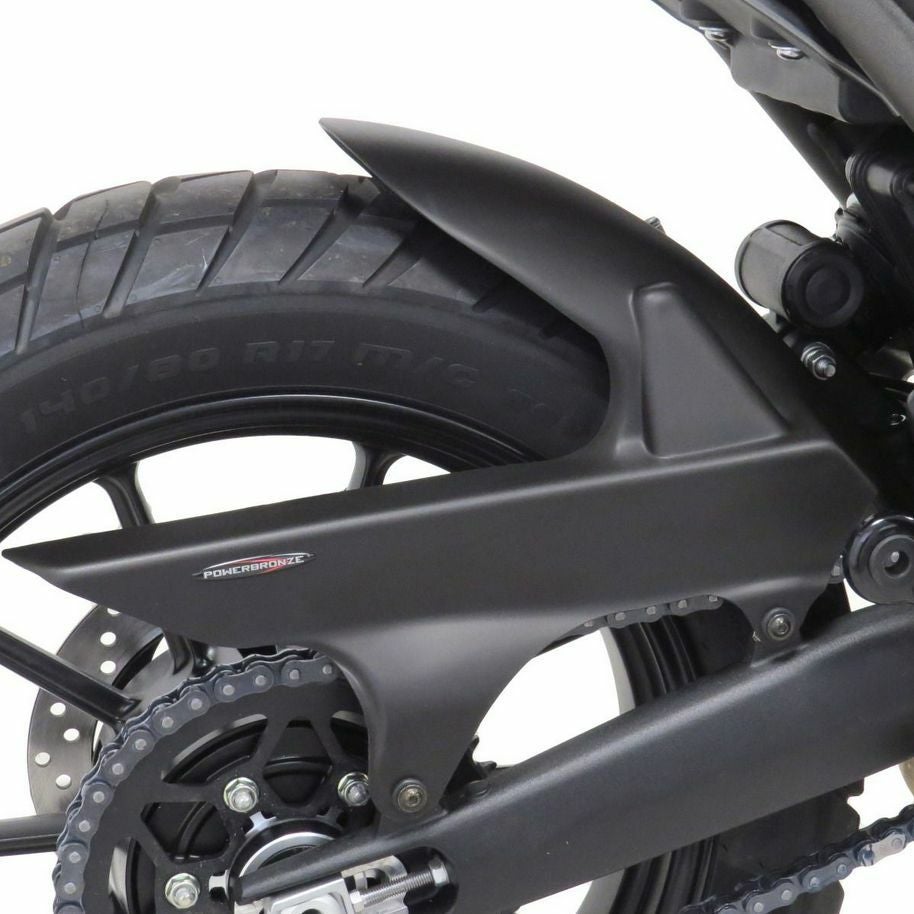 スピード400 スクランブラー400X リアハガー/フェンダー & チェーンガード Power Bronze_1