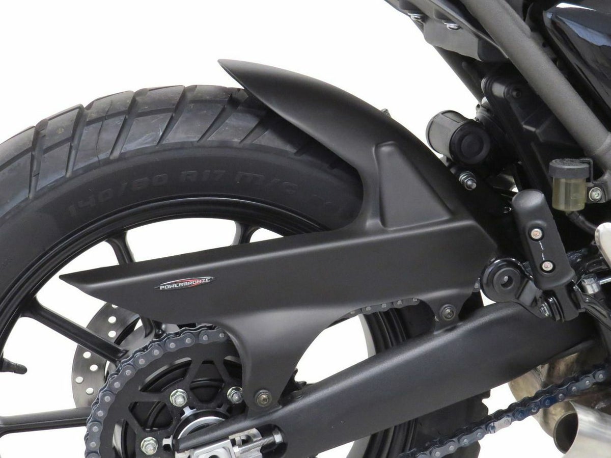 スピード400 スクランブラー400X リアハガー/フェンダー & チェーンガード Power Bronze_5