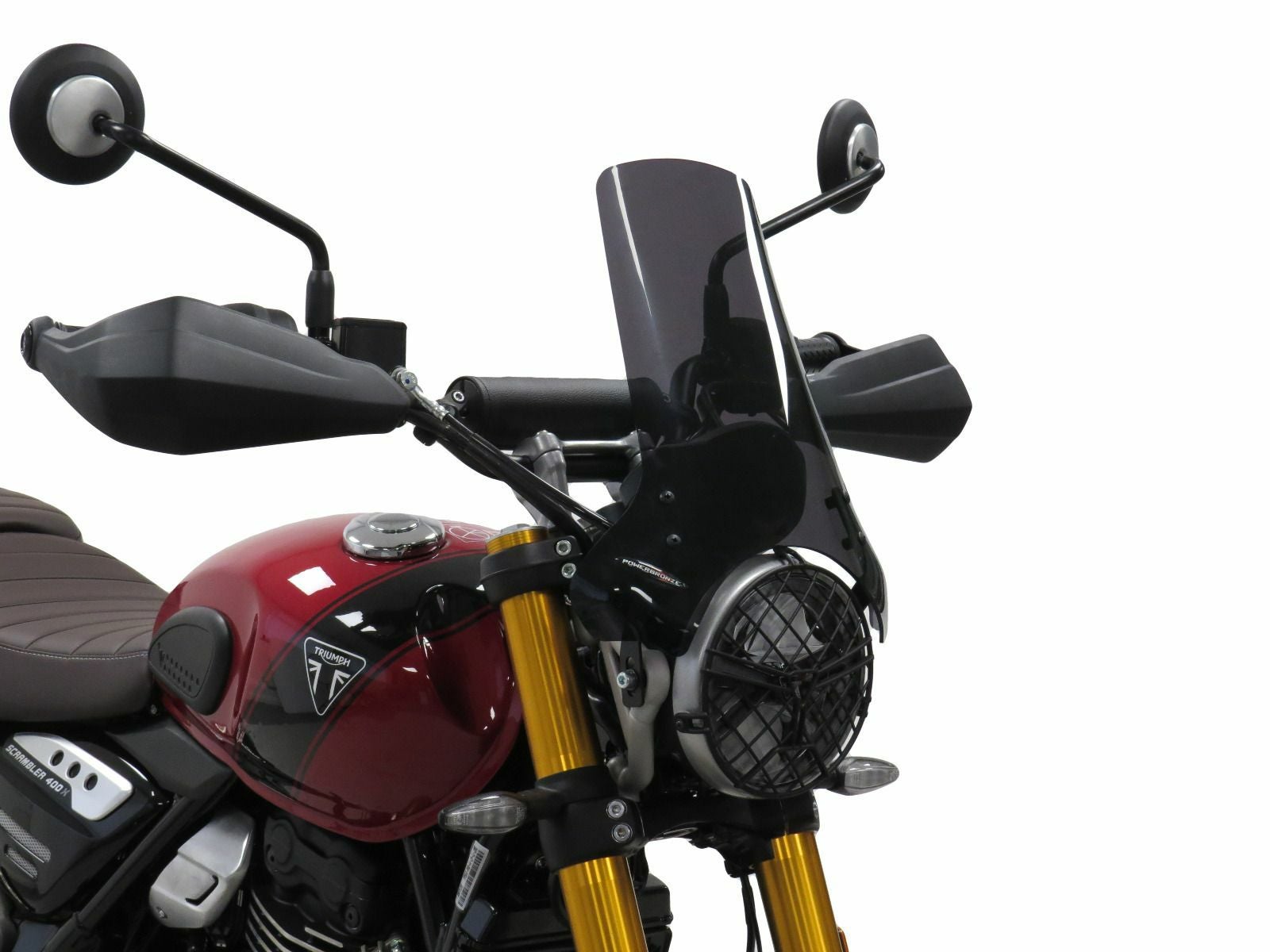 トライアンフ スピード400 スクランブラー400X スクリーン 