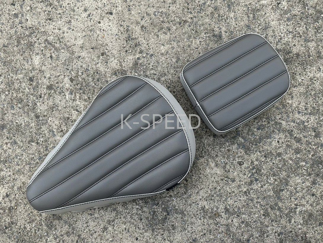 スーパーカブ C125 前後 シート Diabolus Special グレー K-SPEED