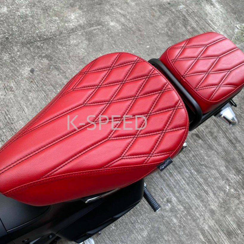 スーパーカブ C125 前後 クッション シート Diabolus ミックスパターン
