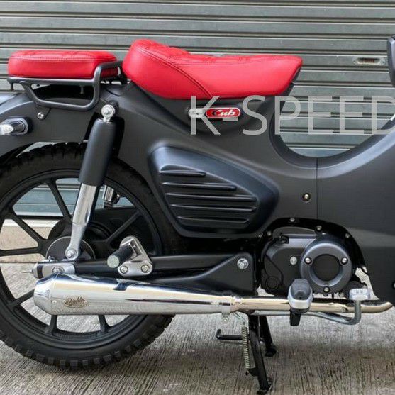 スーパーカブ C125 フルエキゾーストマフラー Diabolus クローム K
