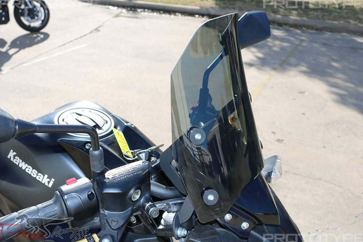 カワサキ Z650 ウインドシールド スモーク T-REX レーシング | バイク