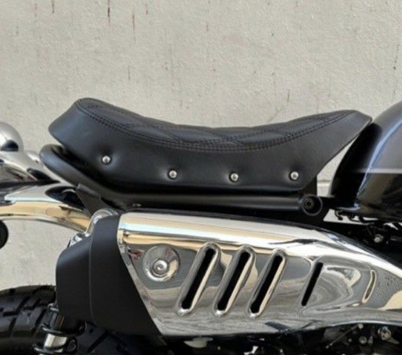 モンキー125 スリムシェイプ シート ダイアモンドステッチ Diabolus