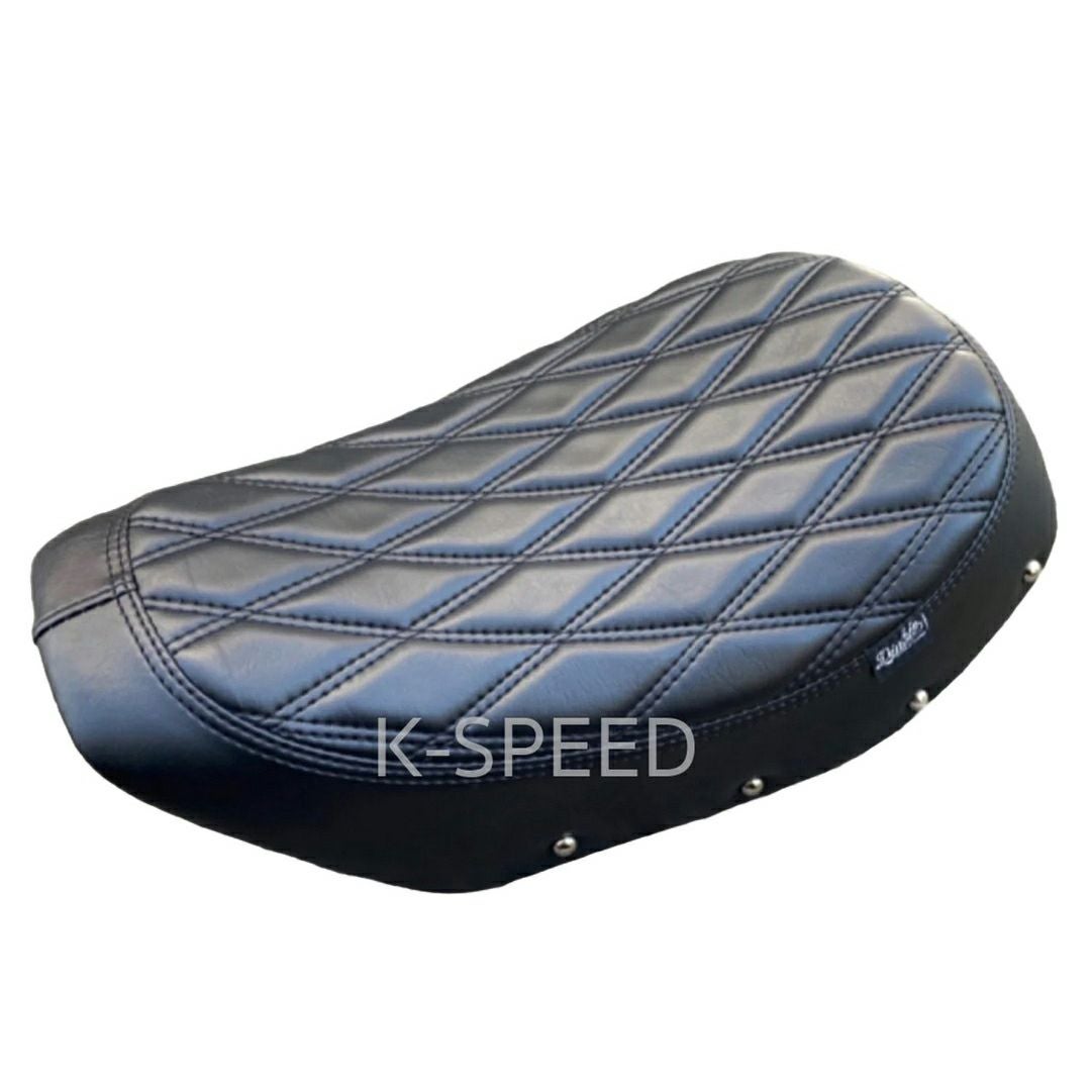 モンキー125 シート K-speed モンキー125 シート ミックスパターン Diabolus ブラック K-SPEED