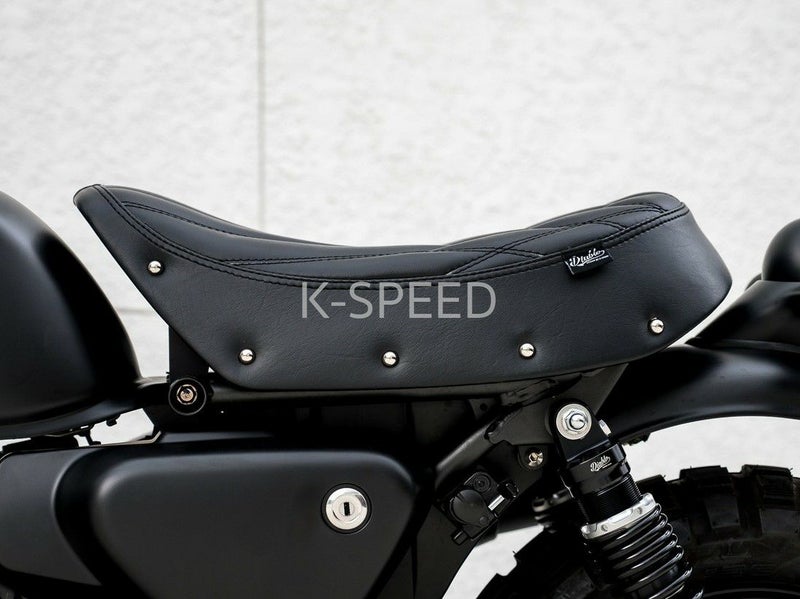 モンキー125 シート ミックスパターン Diabolus ブラック K-SPEED 
