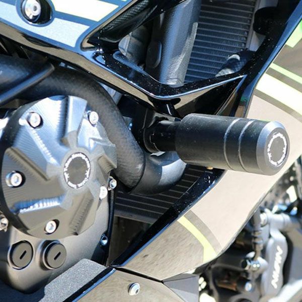 カワサキZX-6R ノーカット フレームスライダー ラウンドタイプ T-REX