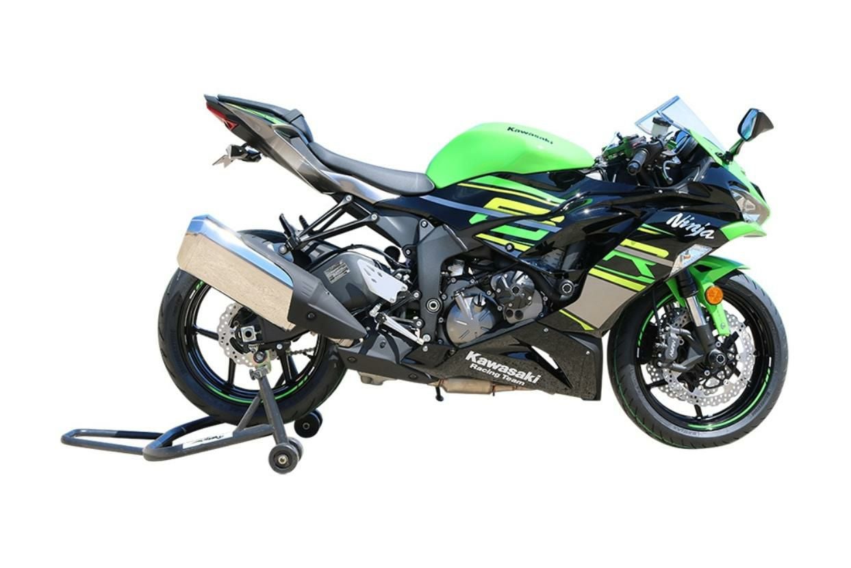 カワサキZX-6R ノーカット フレームスライダー ラウンドタイプ T-REX