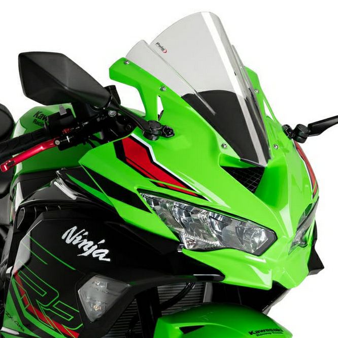車のパーツ ZX-4R SE/RR 2023～ スクリーン クリア 