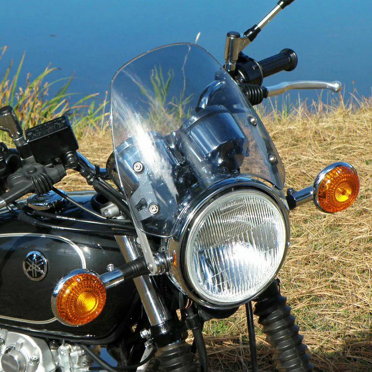 SR400/SR500 スクリーン クラシックS3 ライトスモーク DART FLYSCREEN