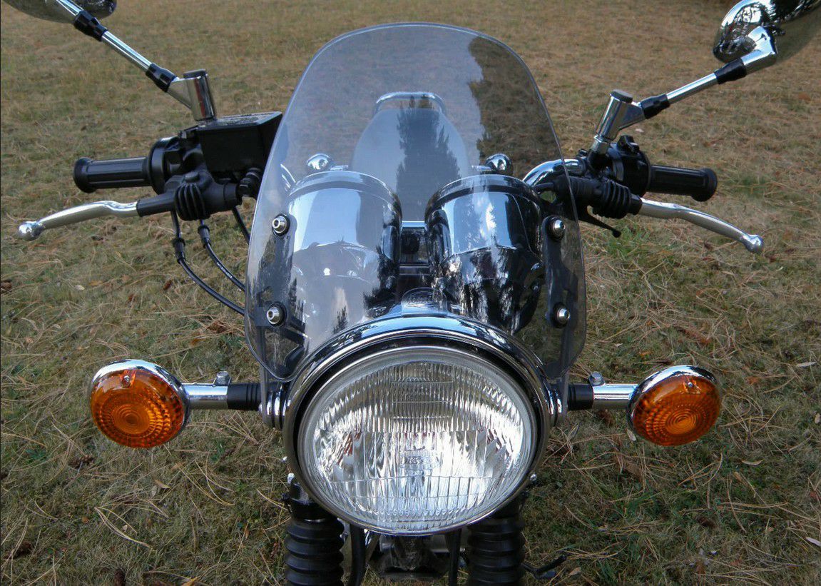 SR400/SR500 スクリーン クラシックS3 ダークモーク DART FLYSCREEN