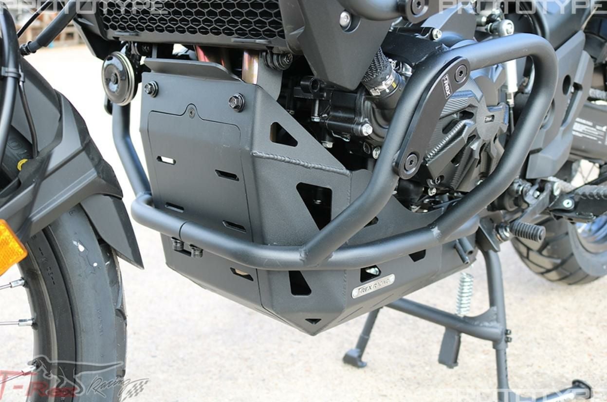 トランザルプ XL750 エンジンガードクラッシュケージ ボトムサイド T