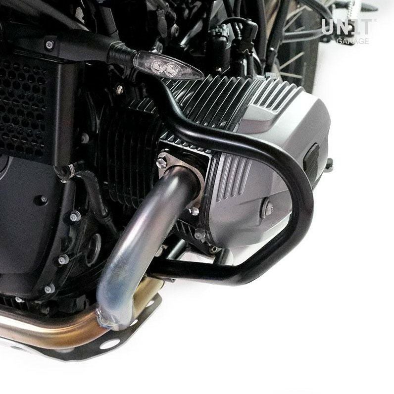 BMW RnineT シリーズ 17- エンジンガード ブラック UNIT GARAGE