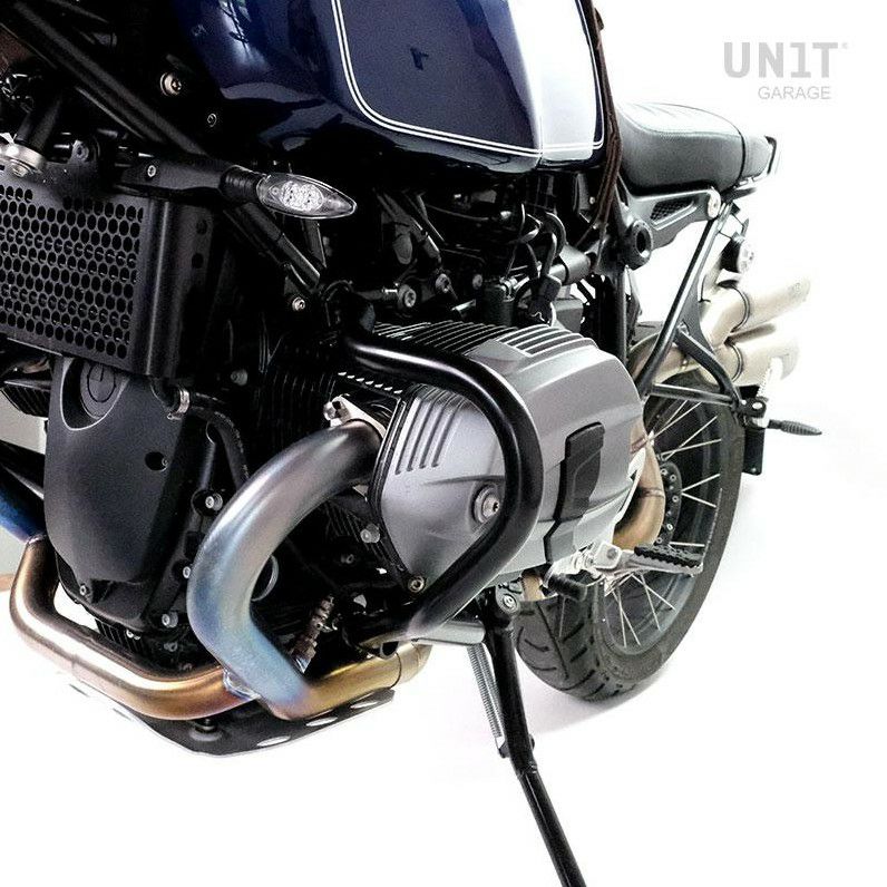 BMW RnineT シリーズ 17- エンジンガード ブラック UNIT GARAGE