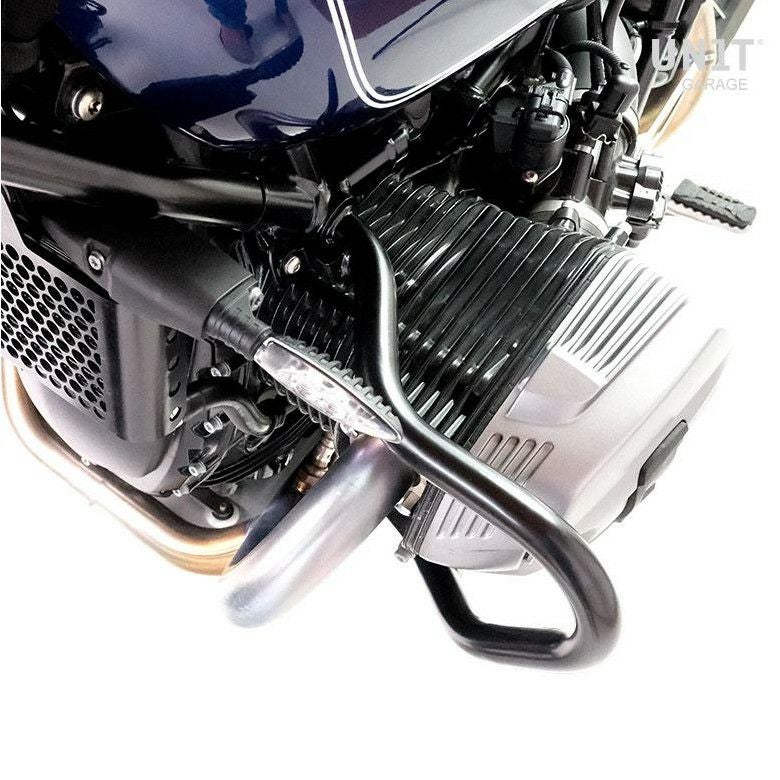 BMW RnineT シリーズ 17- エンジンガード ブラック UNIT GARAGE
