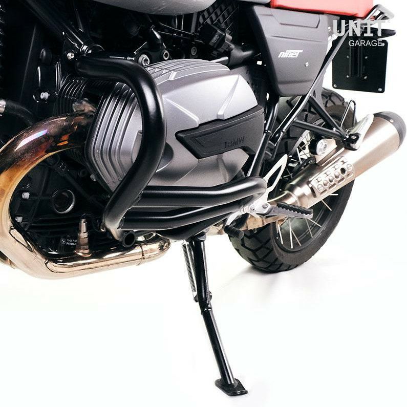 BMW RnineT シリーズ 17- エンジンガード ヘビーデューティー ブラック