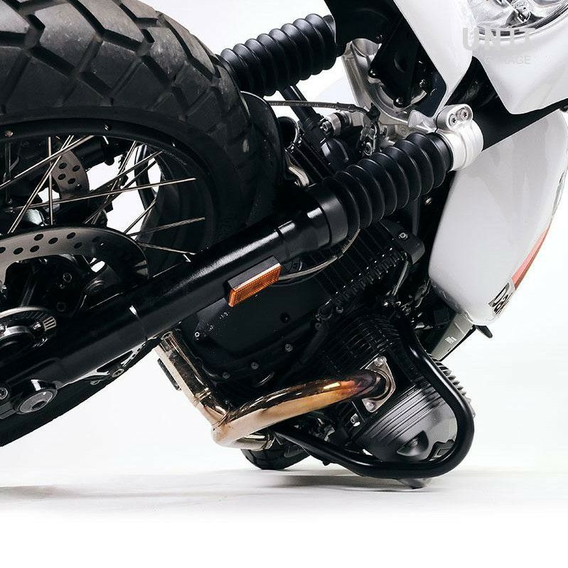 BMW RnineT シリーズ 17- エンジンガード ヘビーデューティー ブラック