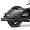 BMW R18B バガー/R18 トランスコンチネンタル 22- スリップオンマフラー  2.5インチ径 シャークテール ブラック フリーダムパフォーマンス_1