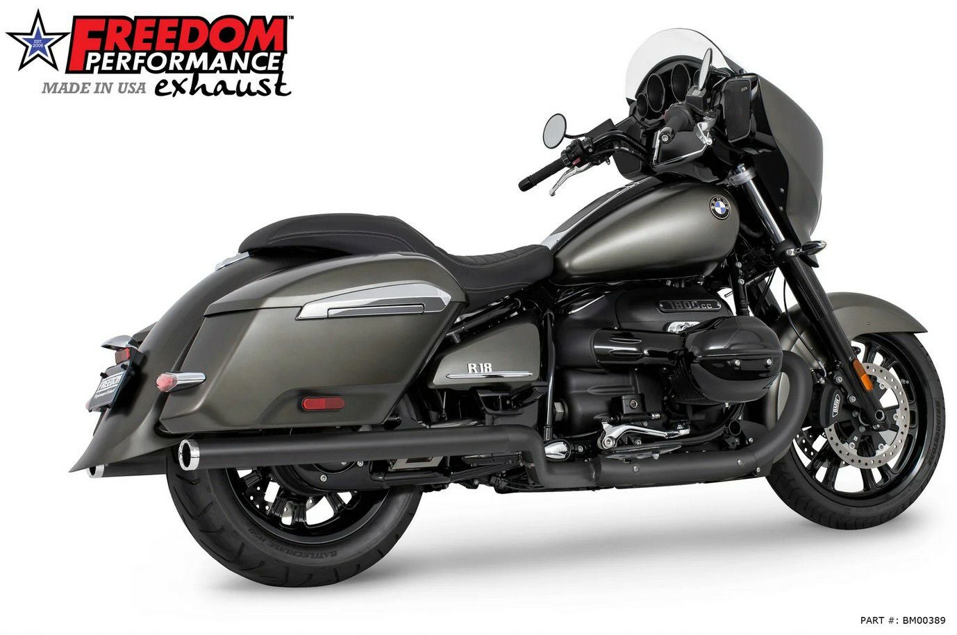 BMW R18B バガー/R18 トランスコンチネンタル 22- スリップオン
