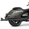 BMW R18B バガー/R18 トランスコンチネンタル 22- スリップオンマフラー  2.5インチ径 シャークテール ブラック フリーダムパフォーマンス_1