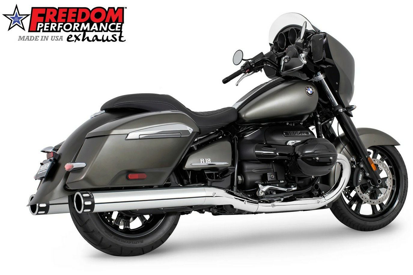 BMW R18B バガー/R18 トランスコンチネンタル 22- スリップオン