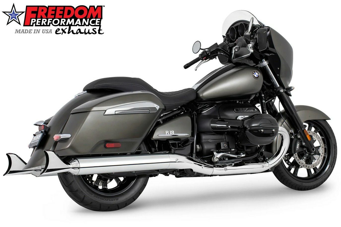 BMW R18B バガー/R18 トランスコンチネンタル 22- スリップオン