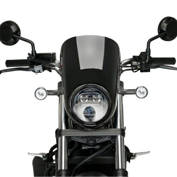 レブル250/500 20- フロントカウル フェアリング アナーキー ブラック