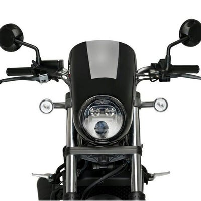 レブル250/500 20- フロントカウル フェアリング アナーキー ブラック 