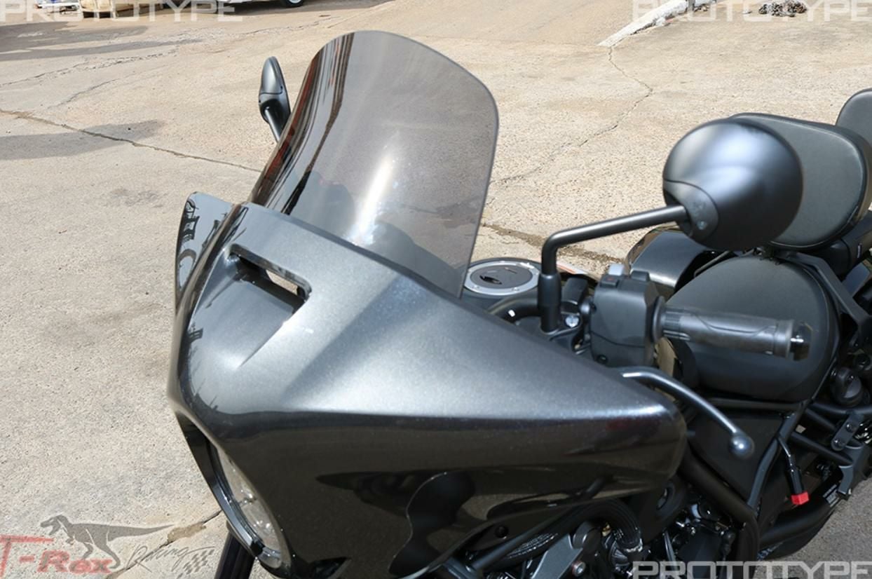 レブル 1100T ウインドシールド スクリーン スモール T-REX レーシング