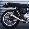 ストリートカップ/スピードツイン900/ストリートツイン スリップオンマフラー GP カーボン British Customs_1
