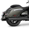 BMW R18B バガー/R18 トランスコンチネンタル 22- スリップオンマフラー  4.5インチ径 ブラック ストレートカット フリーダムパフォーマンス_1